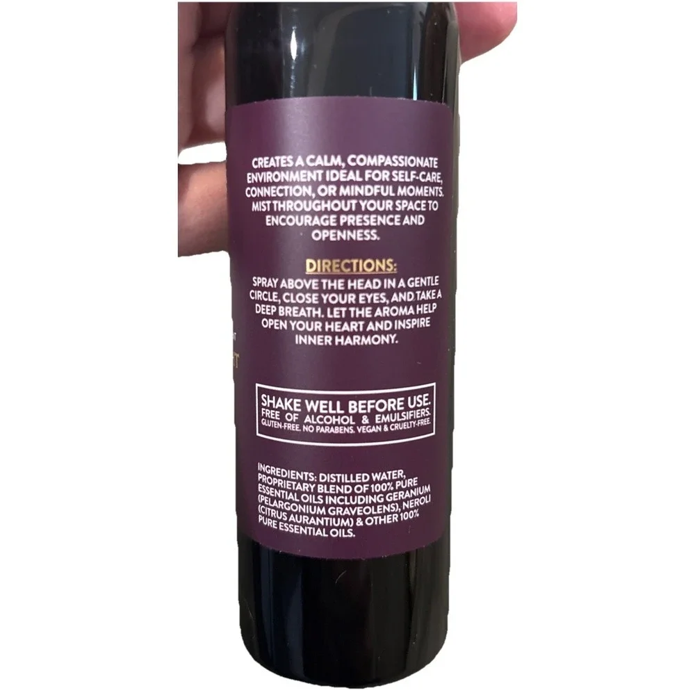 Kate's Magik - Heart And Spirit Aura Must Neroli & Geranium 4 floz New, meditate